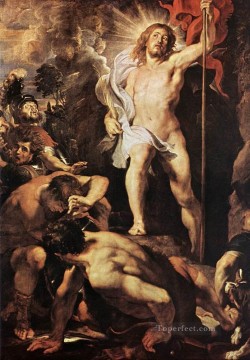Pedro Pablo Rubens Painting - La resurrección de Cristo Barroco Peter Paul Rubens